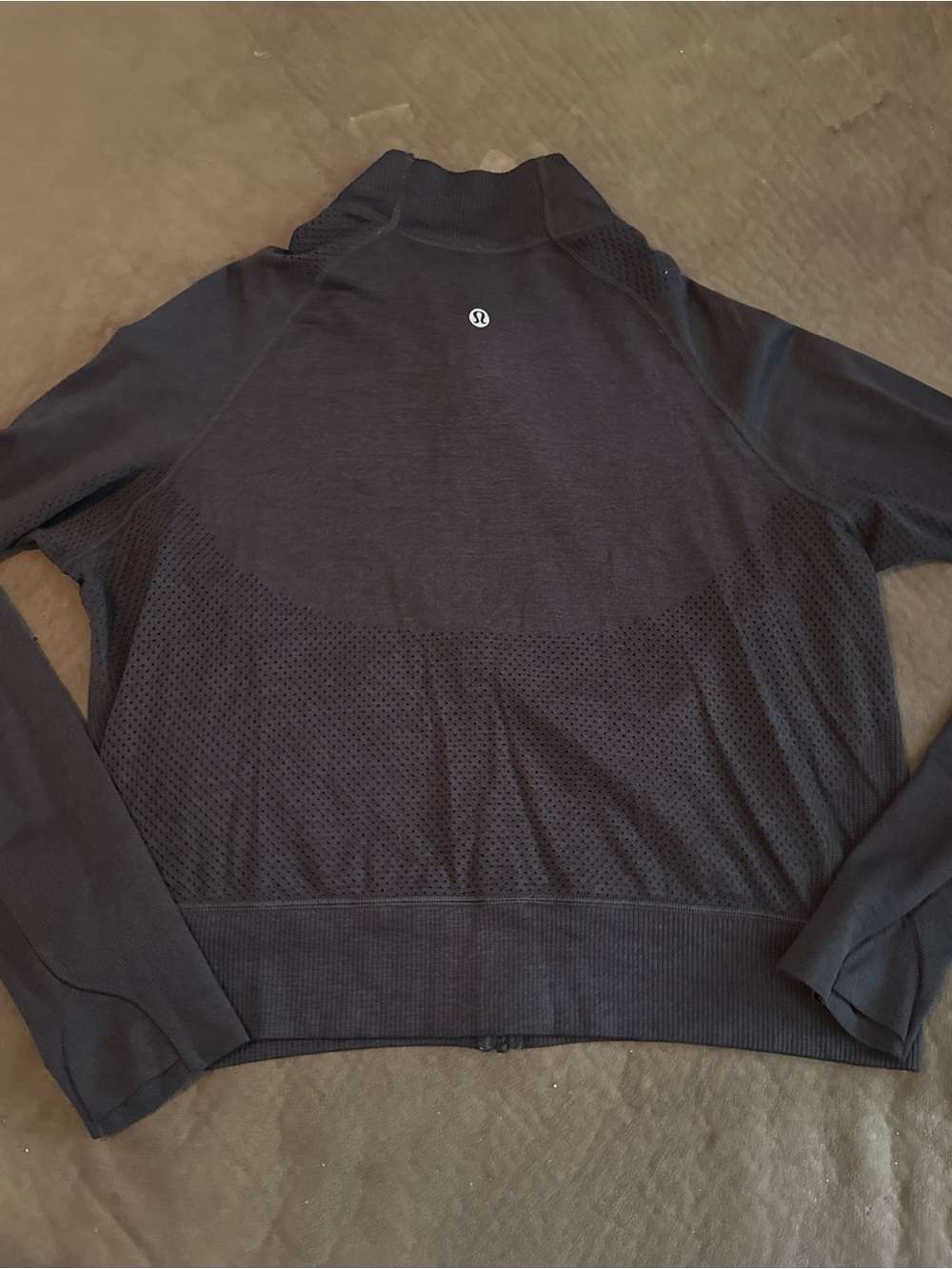 lululemon athletica Black Lightweight Mesh-Back Jacket
